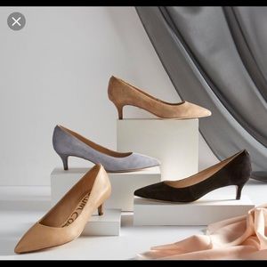 Never worn nude Sam Edelman Dori kitten heel. New!